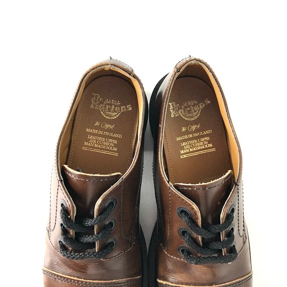 Vintage Dr Martens MIE 8309 Cap Toe Square Toe Oxfords Women’s 6 Shoes - Picture 4 of 8